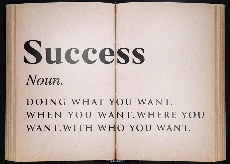 Success Is An Open Book – Inspirational Print 1