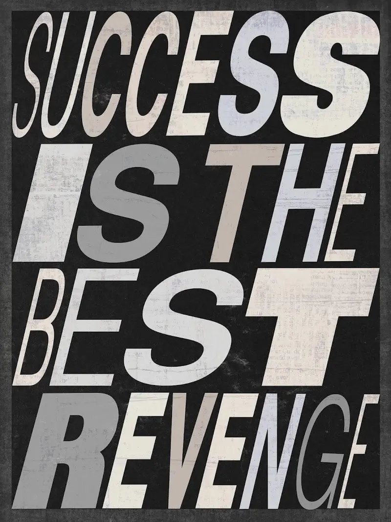 Success Is The Best Revenge King Edition Print 1