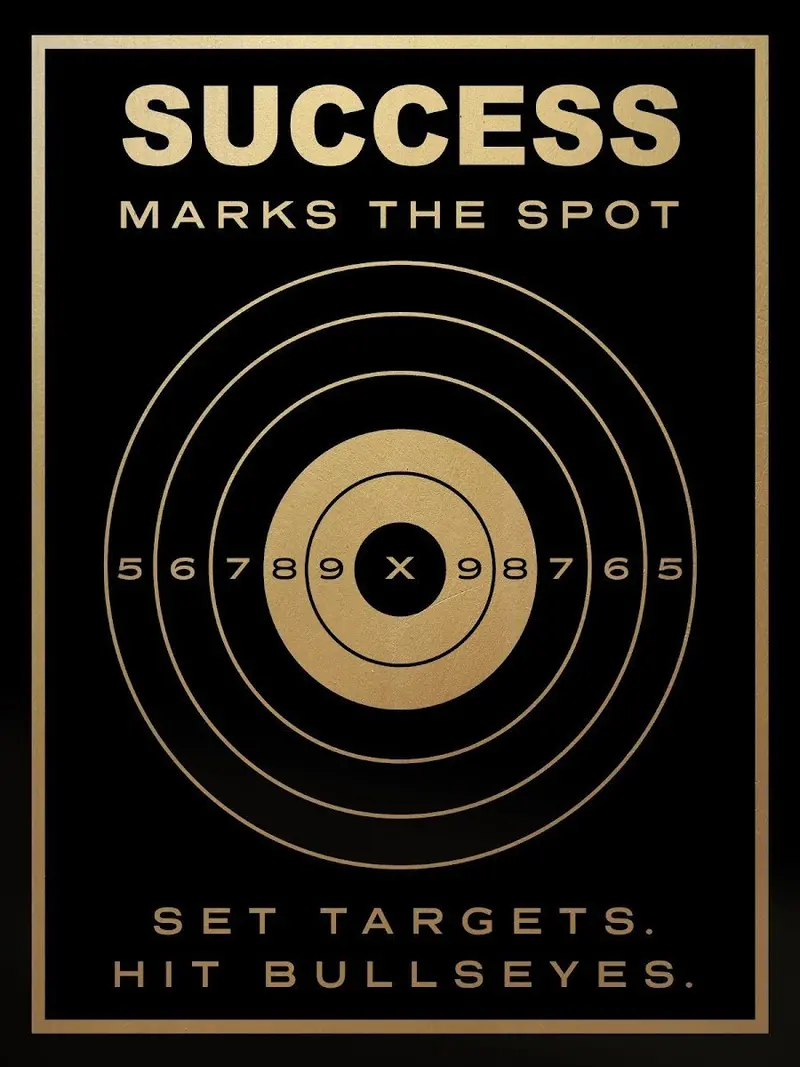 Success Marks The Spot Visual Statement 1