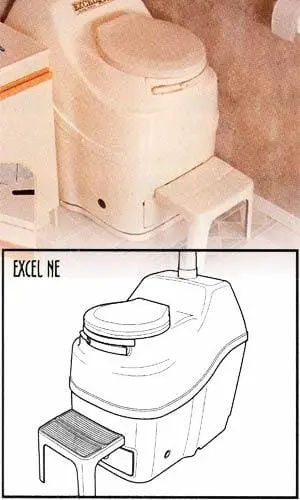 Sunmar Excel Non-Electric Self-Contained Composting Toilet 1