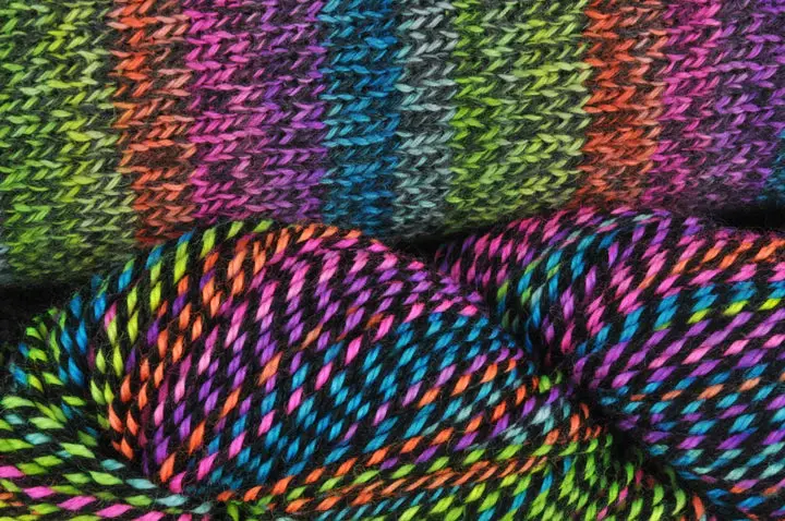 Timber Yarns Dk Self-Striping – Auto-Color-Changing Wool Blend 1