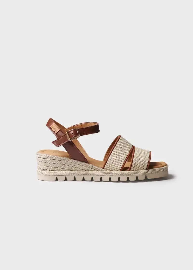 Toni Pons Aura Wedge Sandal – Mid-Height Jute Platform 1