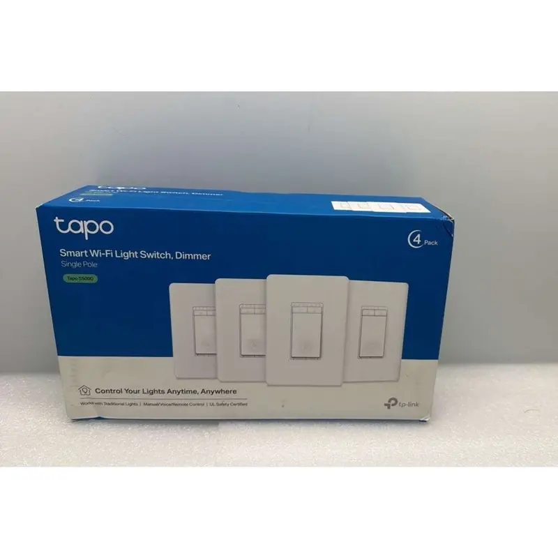 Tp-Link Kasa Smart Wi-Fi Dimmer Switch – Single-Pole, Neutral-Wire Required, 2.4 Ghz Compatible 1