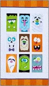Trick Or Treat Halloween Quilt Pattern 1