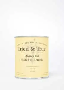 Tried & True Danish Oil – Penetrating Wood Finish 3