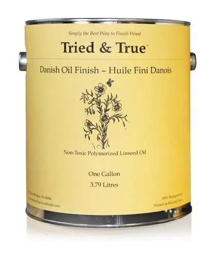 Tried & True Danish Oil – Penetrating Wood Finish 4