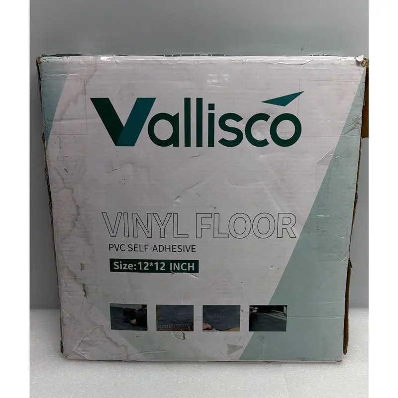 Vallisco 30-Pack Peel-And-Stick Carpet Tiles – 12"X12", Anti-Slip Backing 1