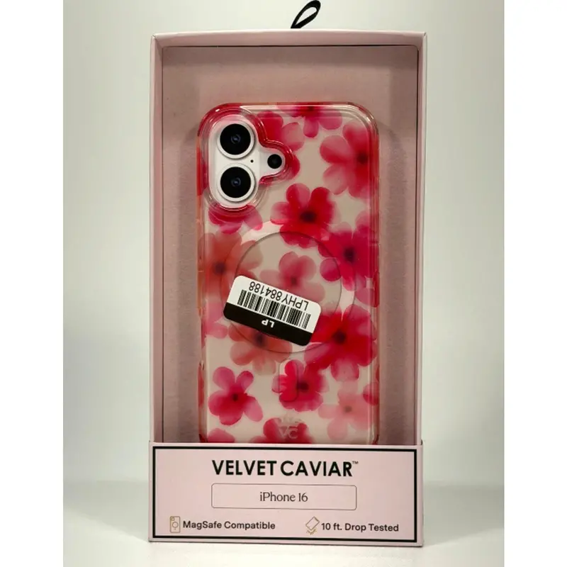 Velvet Caviar Iphone 16 Case – Elegant Cherry Blossom Pattern And Slim Fit 1