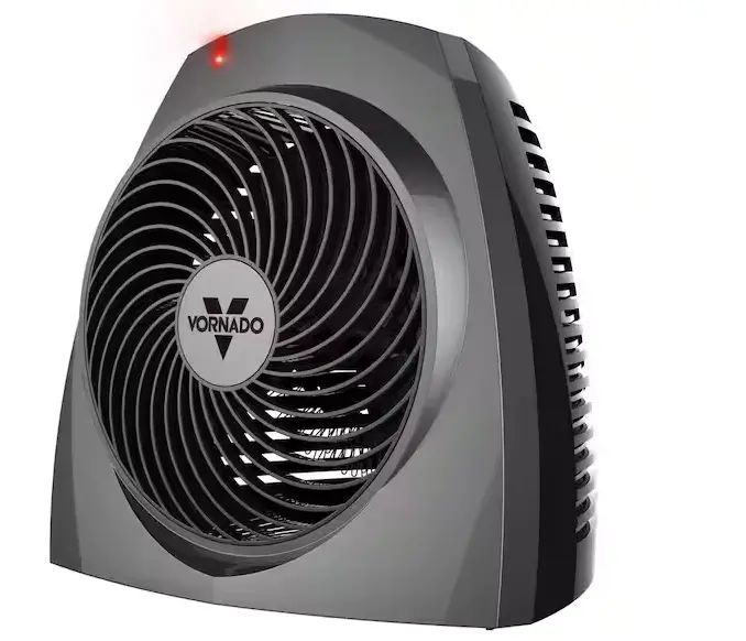 Vh200 Vortex Circulation Heater – 1500W Portable Electric Room Heater In Charcoal Finish 1