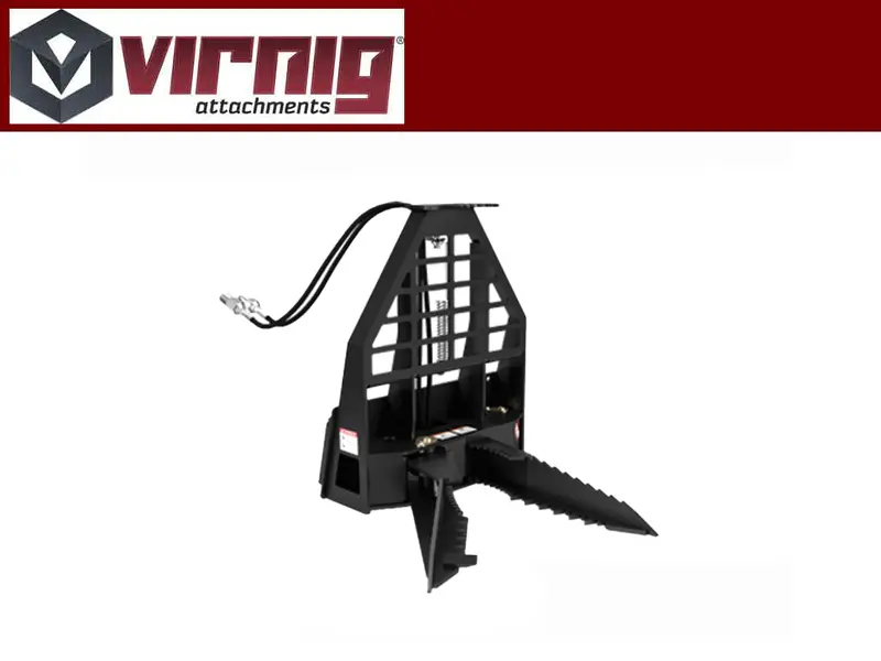 Virnig V20 Digging Tree Puller Attachment For Mini Loaders 1