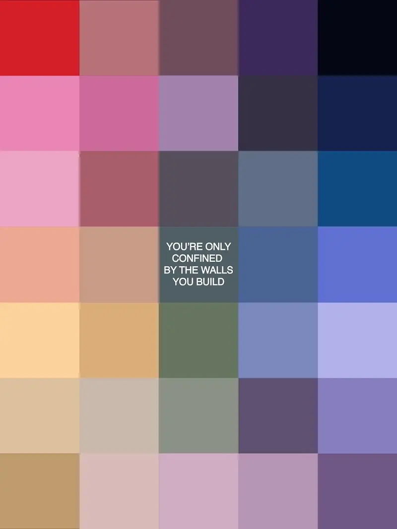 Walls You Build – Color-Coded Edition 1