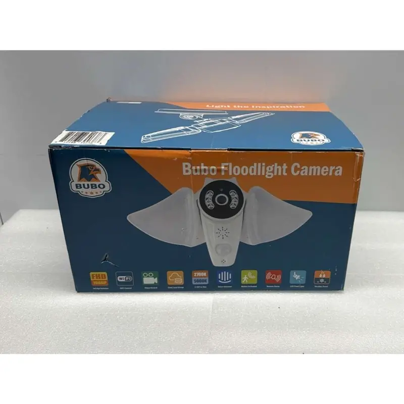 Wifi Outdoor Security Floodlight Camera – 1080P Hd, Pir Motion Detection, Weatherproof 1