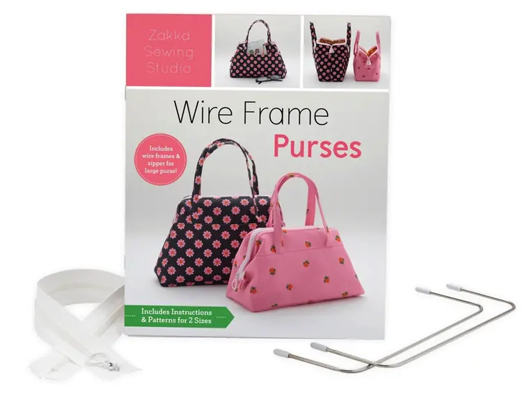 Wire-Frame Purse Sewing Pattern Or Diy Kit 1
