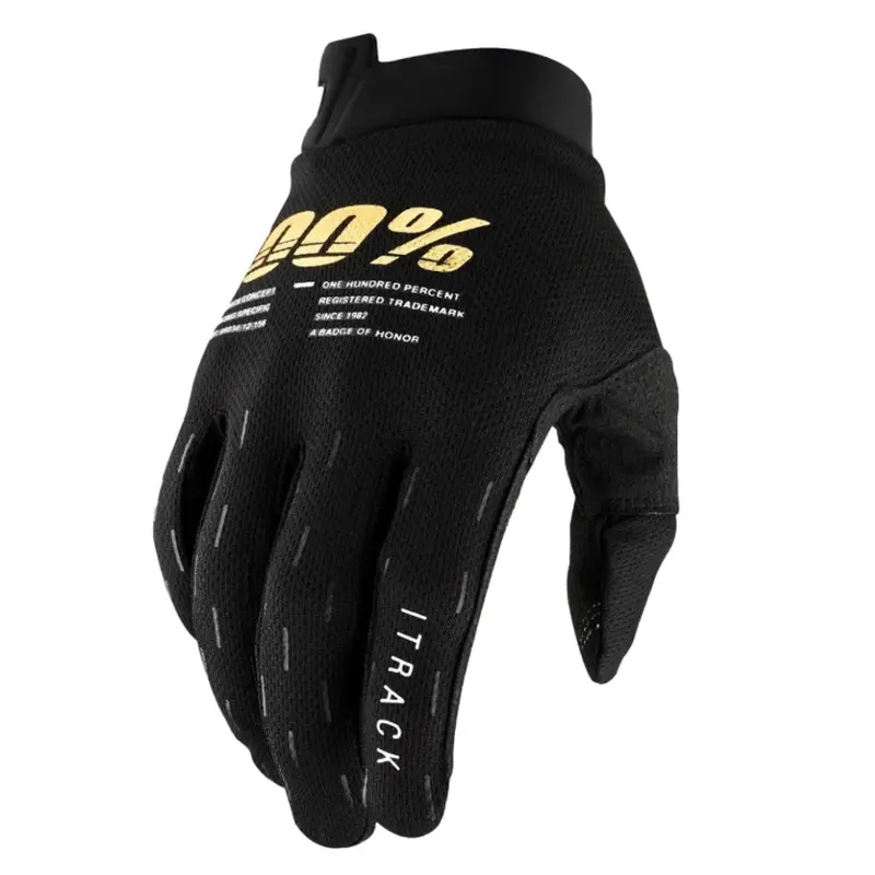 Youth Large Black Track Gloves For Young Athletes 1