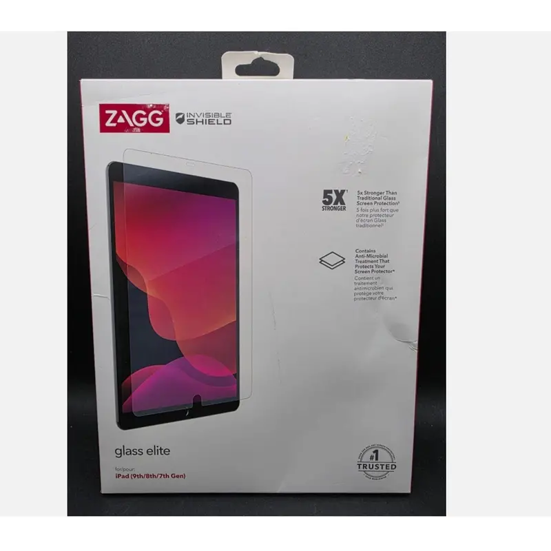 Zagg Glass Elite Screen Protector For Ipad (9Th, 8Th, 7Th Gen & 5Th Gen) – Tempered Glass Shield 1