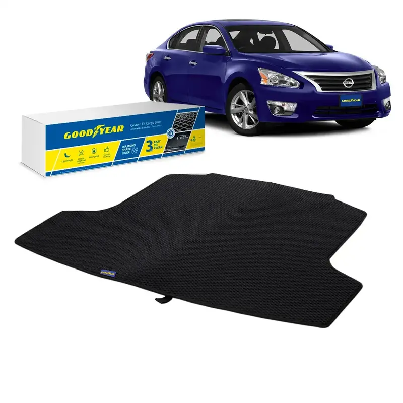 Goodyear Gy004699 Diamond-Weave Custom-Fit Cargo Mat Liner For Cars And Suvs 1