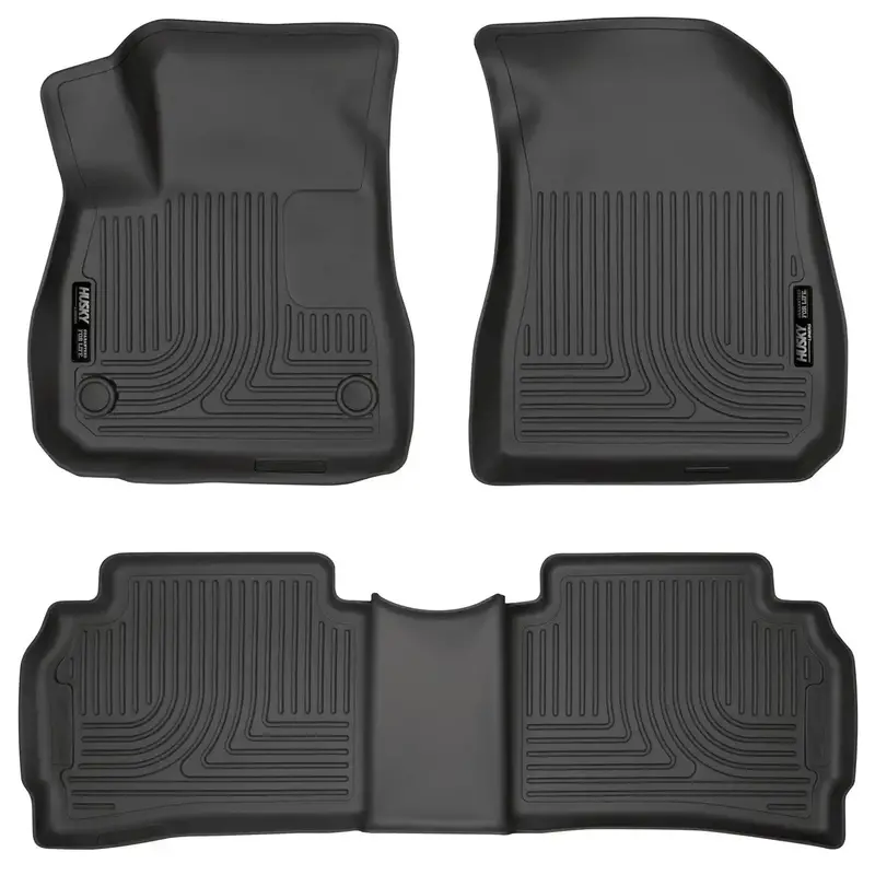 Husky Liners 99191 Weatherbeater Floor Mat Set – Front And Second-Row Coverage For Chevrolet Malibu 1
