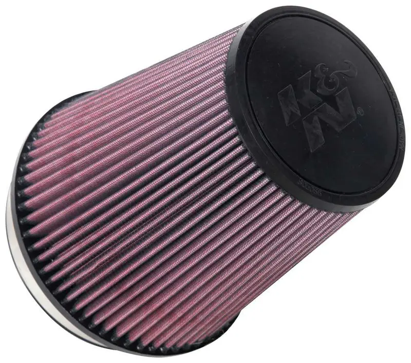 K&N Ru-1020 Universal Clamp-On High-Flow Air Filter – Reusable & Washable 1