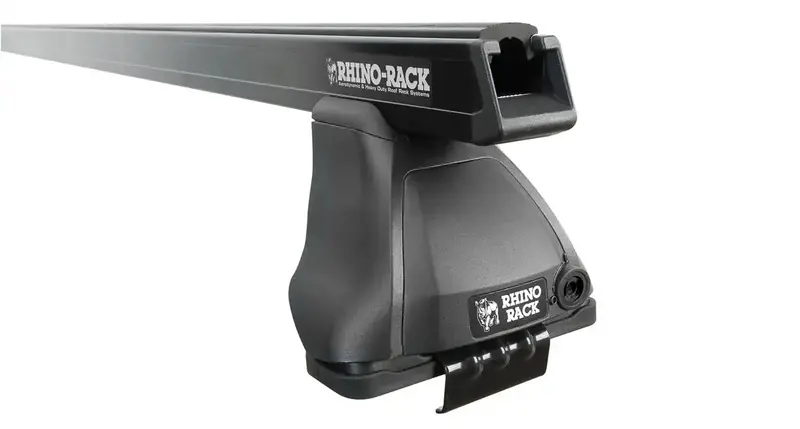 Rhino-Rack Ja5494 Heavy-Duty 2-Bar Roof Rack – 2500-Series Black Crossbar System 1