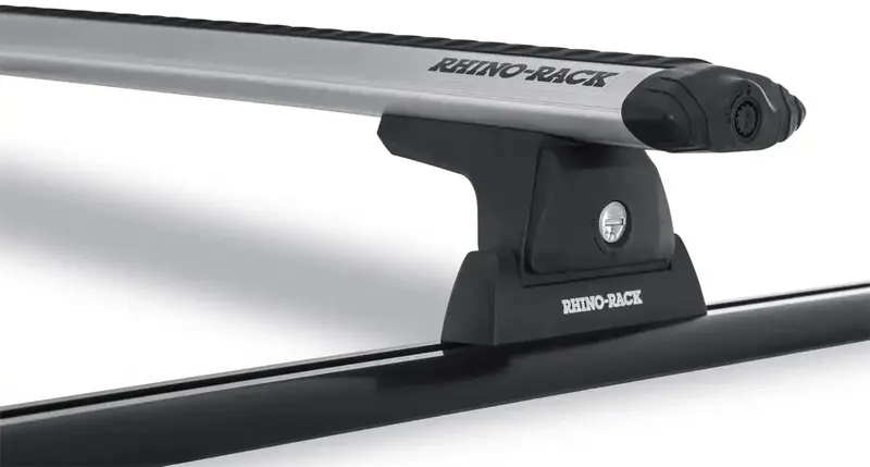 Rhino-Rack Vortex Rlt600 Track-Mount Roof Rack – Single Silver Aluminum Bar (Ja8124) 1