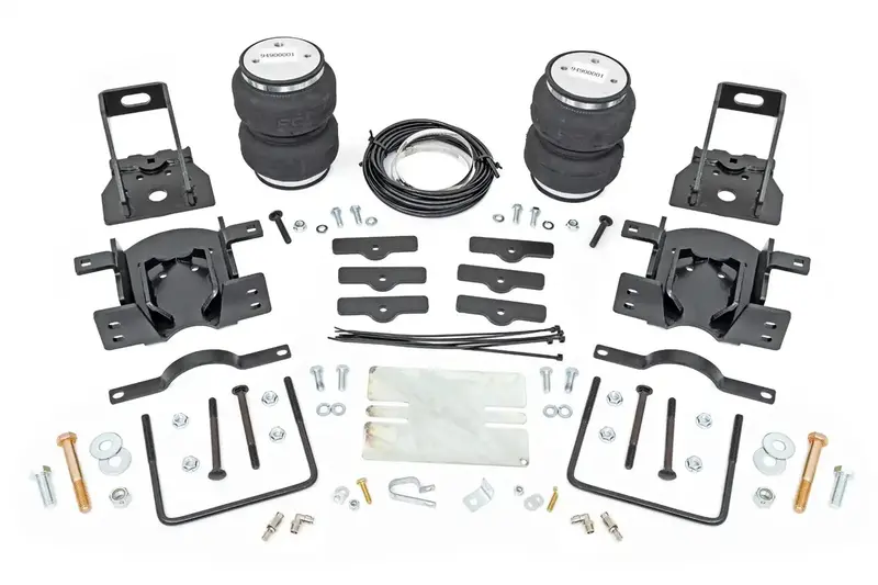 Rough Country Air Spring Kit – Compatible With Stock Vehicles (No Onboard Compressor Required) 1